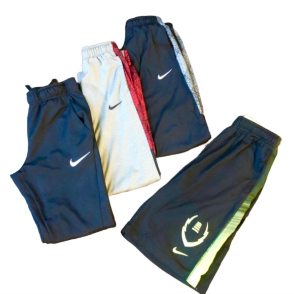 Nike Other - Nike Boy's Athletic Pants & Shorts (Lot of 4) - L